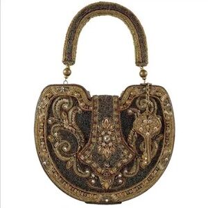 Mary Frances “Lock It Up” Padlock Top Handle Bag